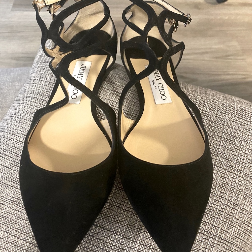 Jimmy choo flat shoes